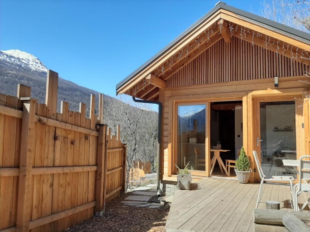 Petit Chalet Neuf Independant 2 Pers "La Cabane De Jean " Briancon  Exterior photo
